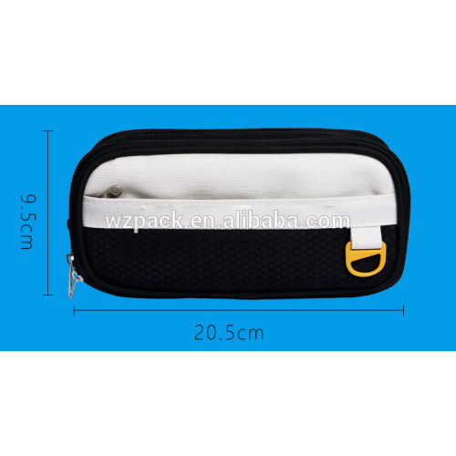 2016 OEM Hot Selling Candy Colors Pen Bag Multifunction Stationery Pencil Case Pouch
